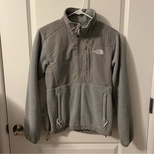 Grey North Face Fleece Jacket